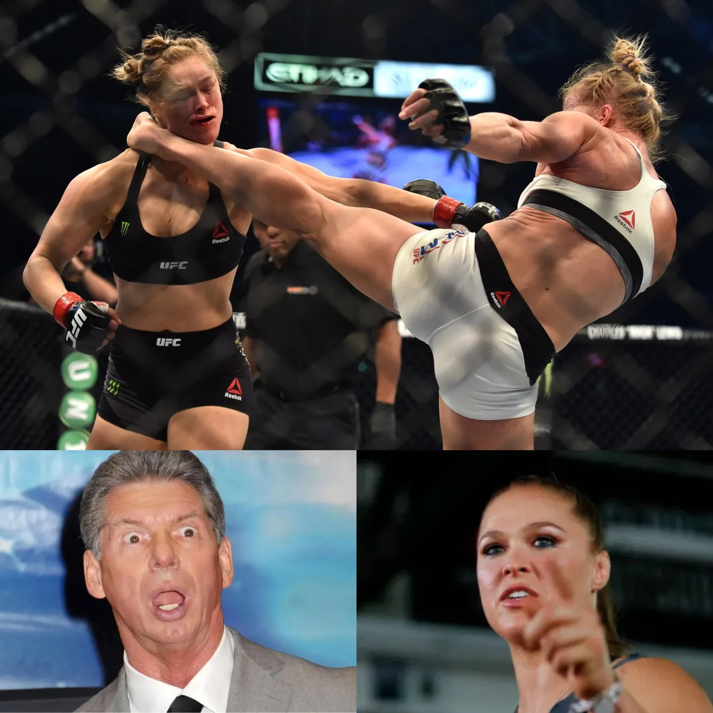 Ronda Rousey vs Vince McMahon: The SmackDown Outside the Ring!