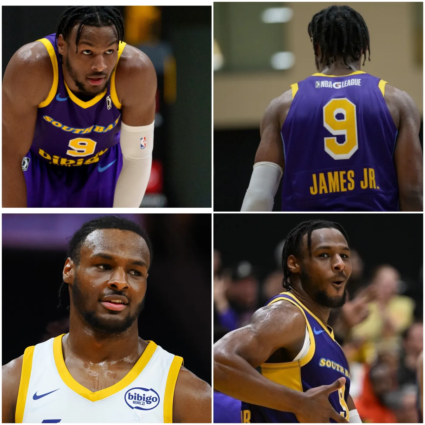 image_67378608350b1 Bronny James Only Playing Home Games for South Bay Lakers: A Smart Development Strategy?