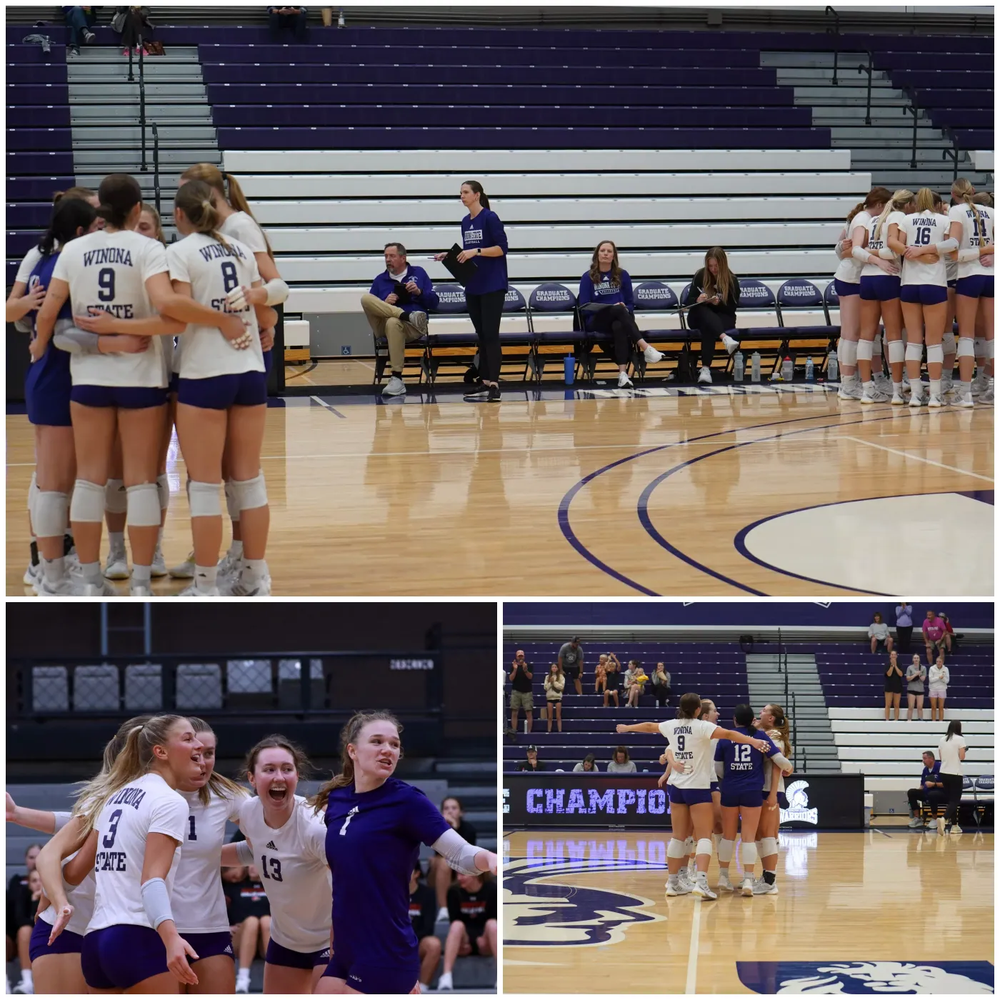 Winona State Volleyball Falls in NSIC Tournament First Round