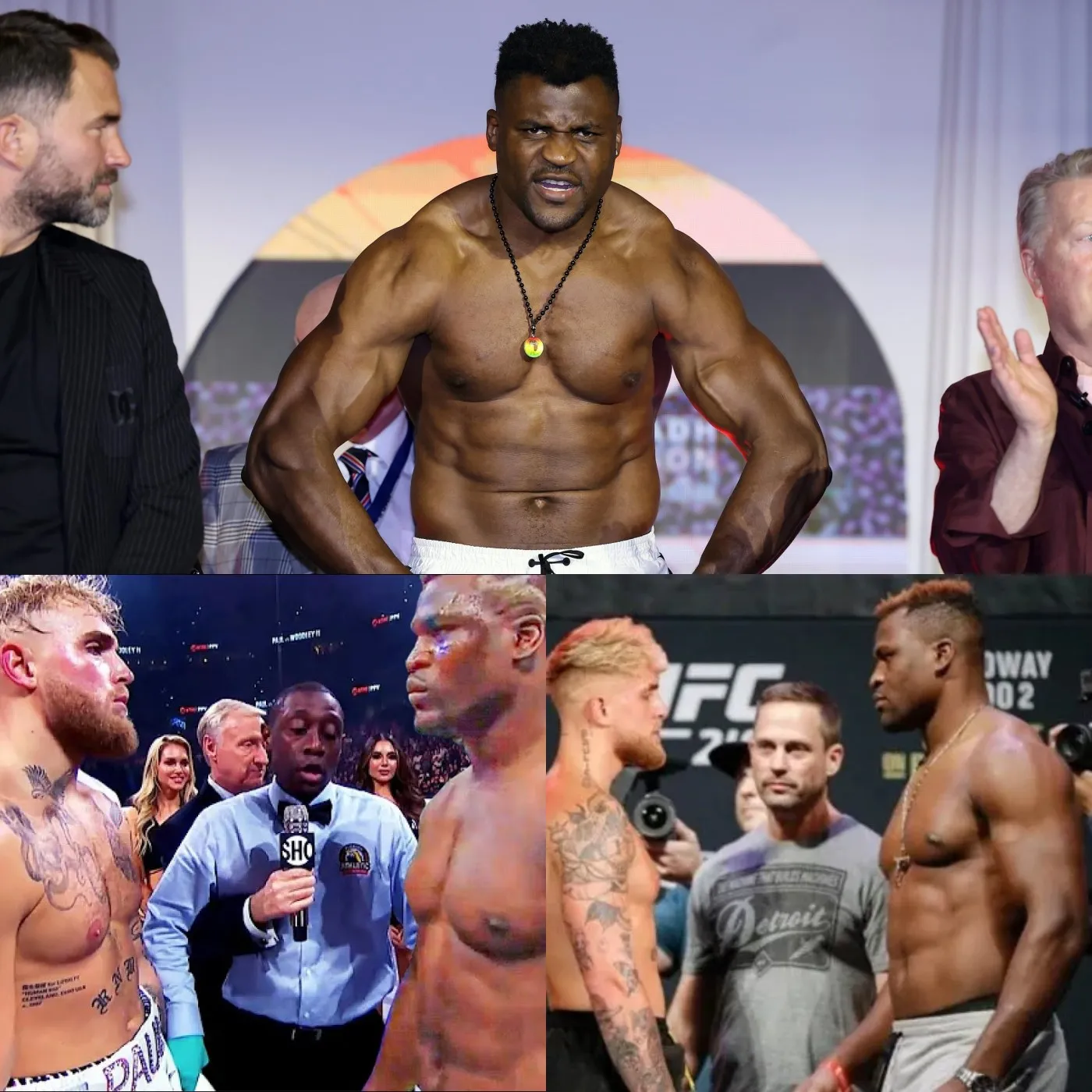 Francis Ngannou clarifies rumors about the fight with Jake Paul