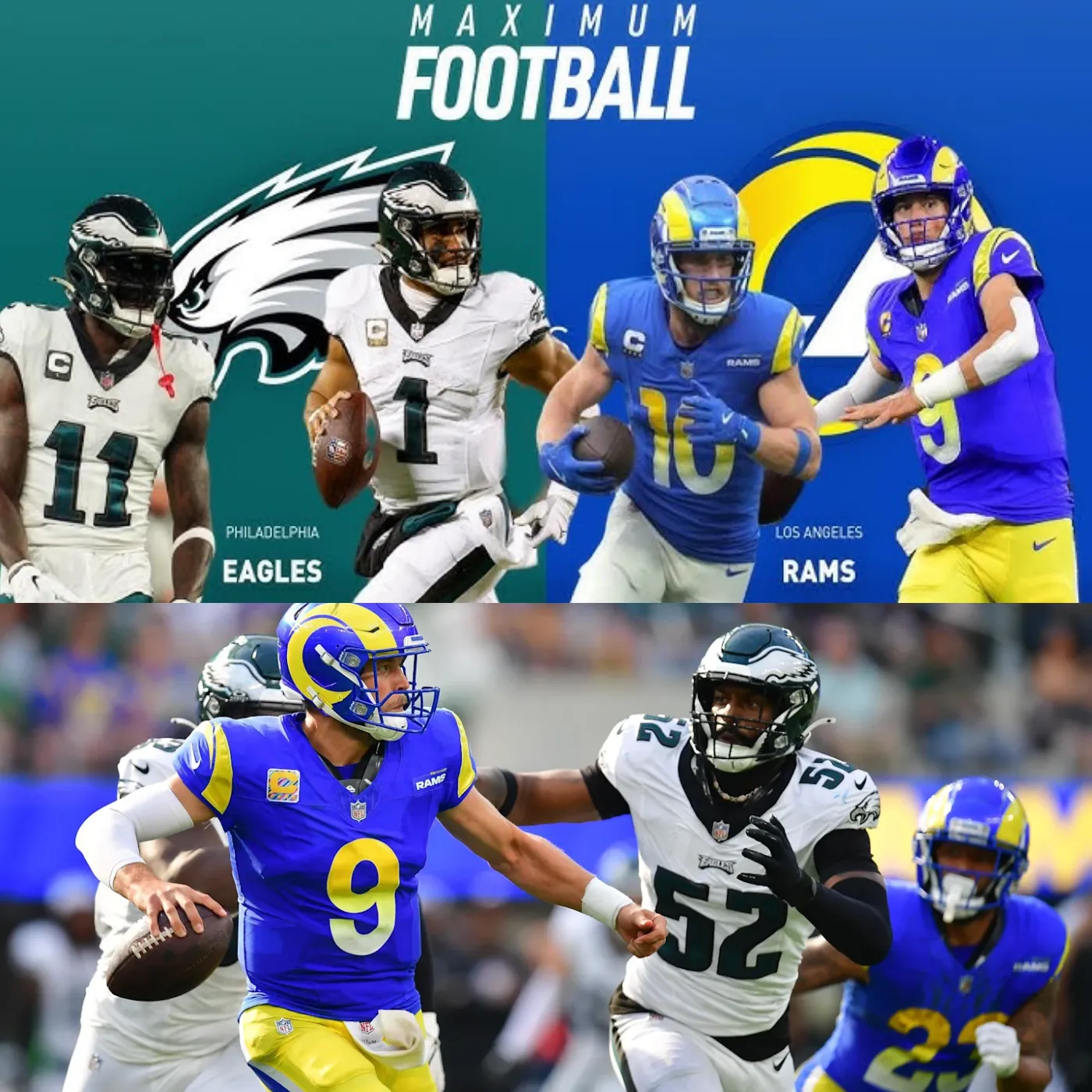 image_6743f9fdb4590 NFL Props Eagles vs. Rams, Sunday Night Football Picks, AI Predictions, and Odds: Matthew Stafford Over 243.5 Yards